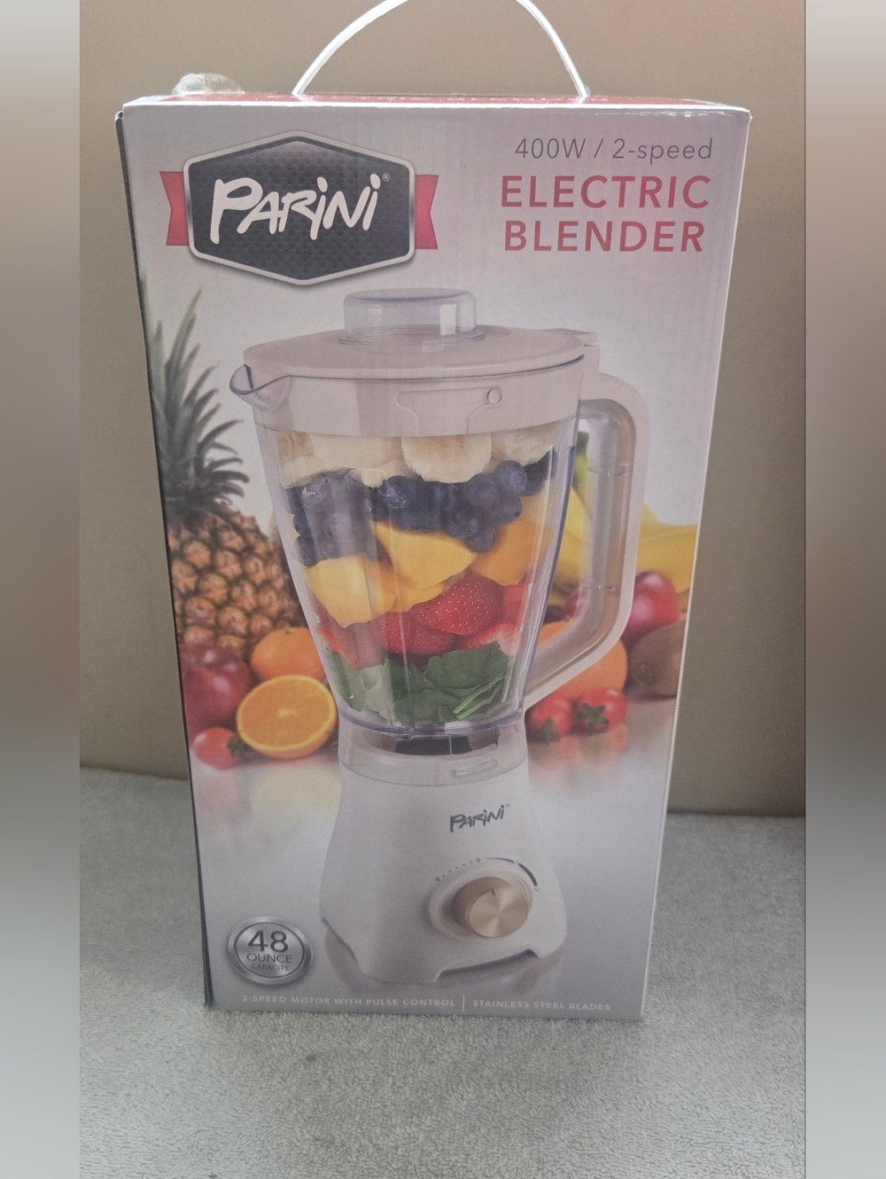 Parini Electric Blender in White